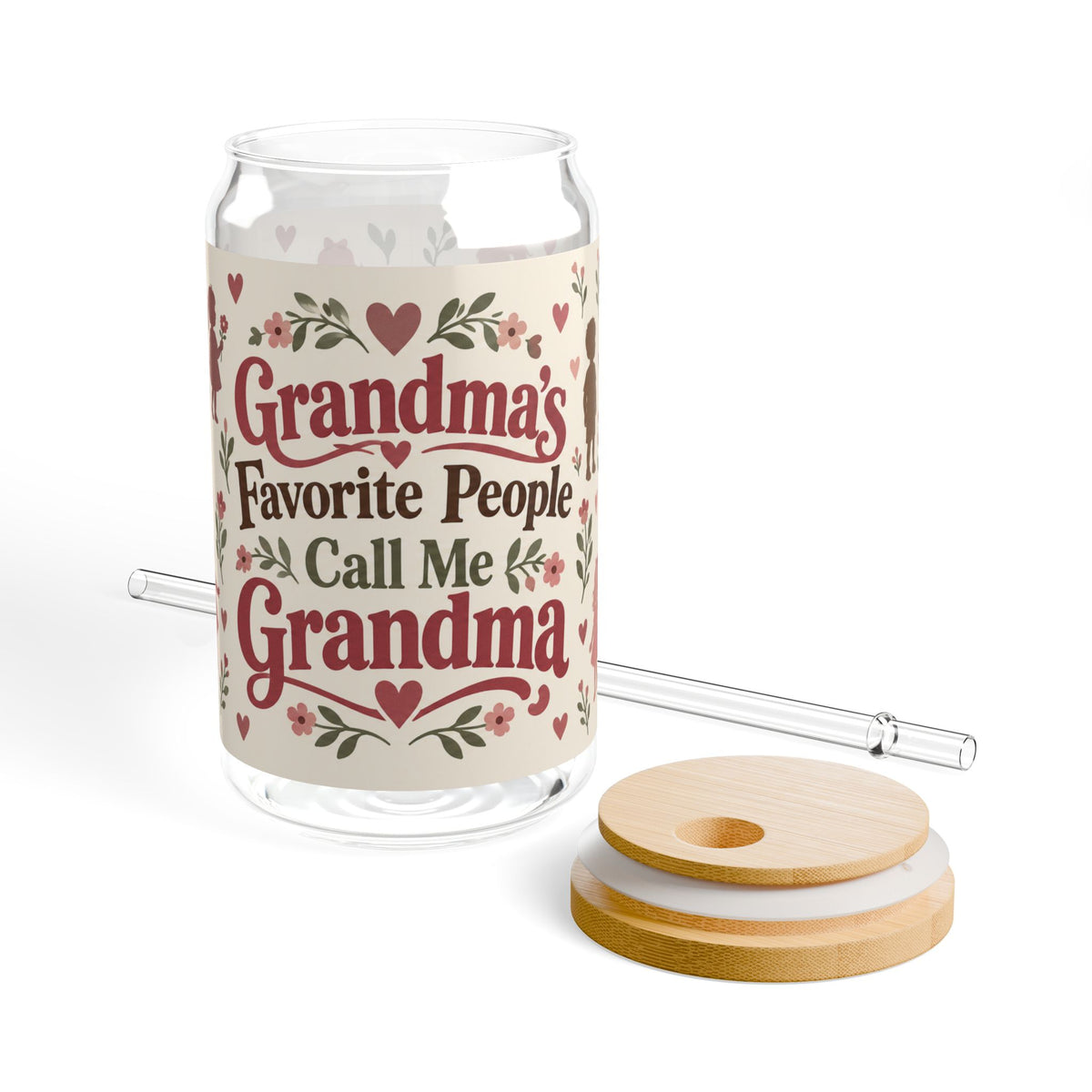 Call Me Grandma || Glass Cup