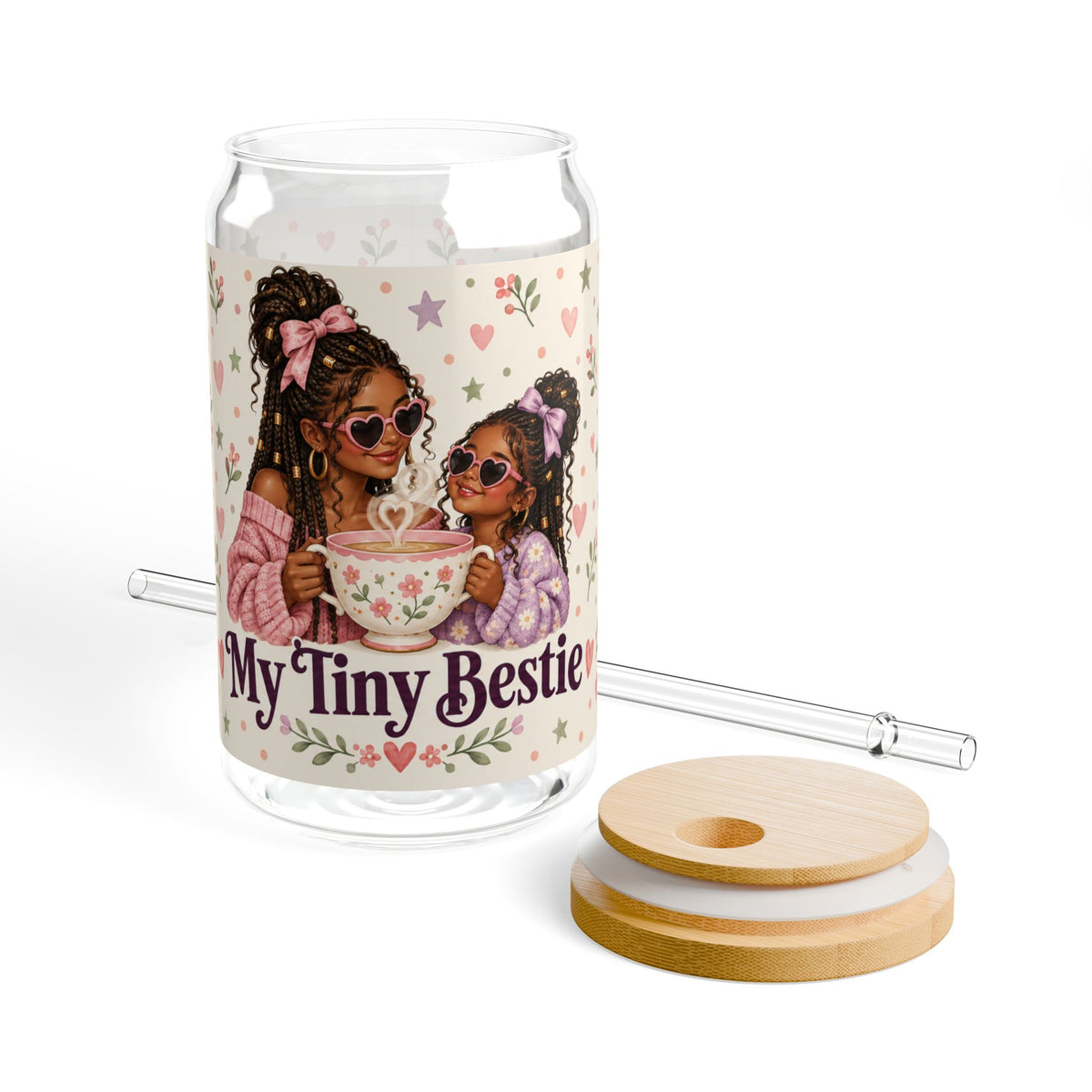 My Tiny Bestie || Glass Cup