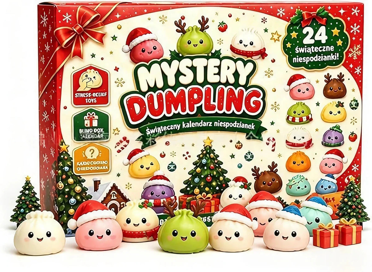 24‑Day Christmas Dumpling Squishy Advent Calendar || 2026