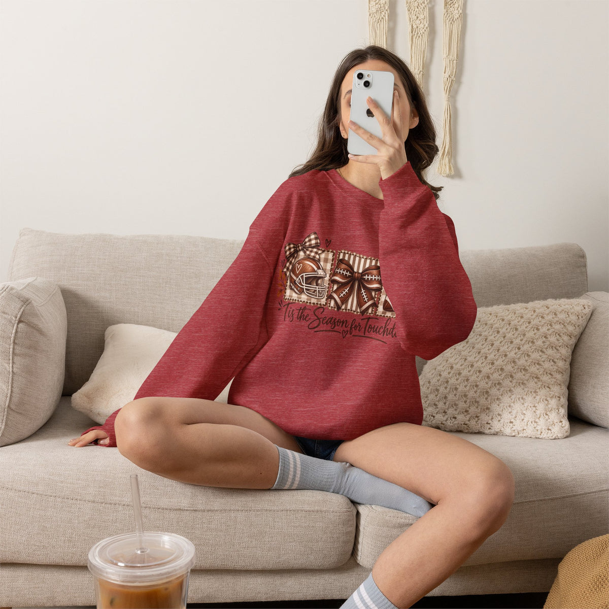 Tis the season - Touchdowns || Sweatshirt
