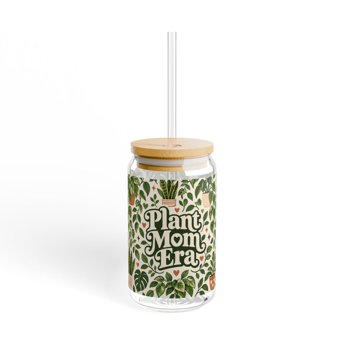 Plant Mom Era || Glass Cup