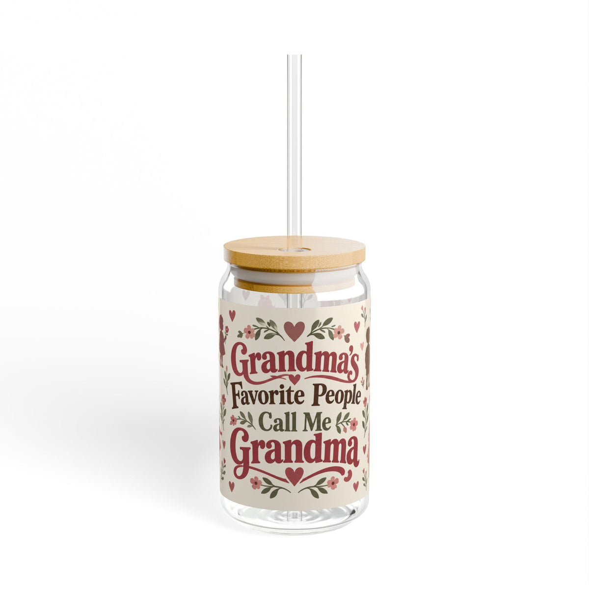 Call Me Grandma || Glass Cup