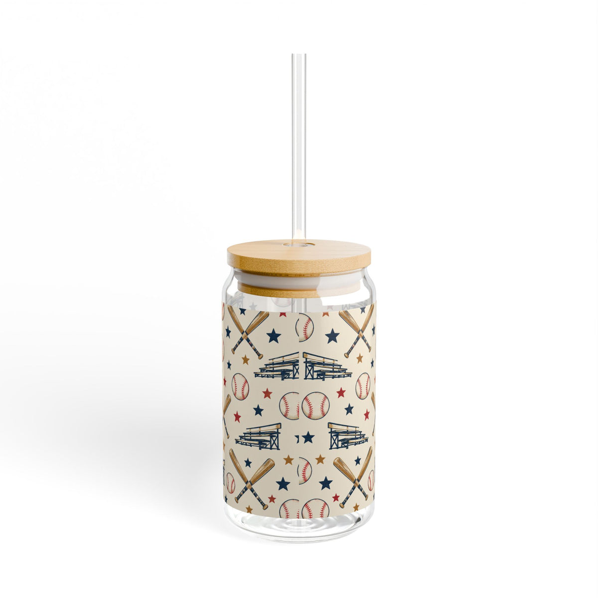 Baseball Mom || Glass Cup