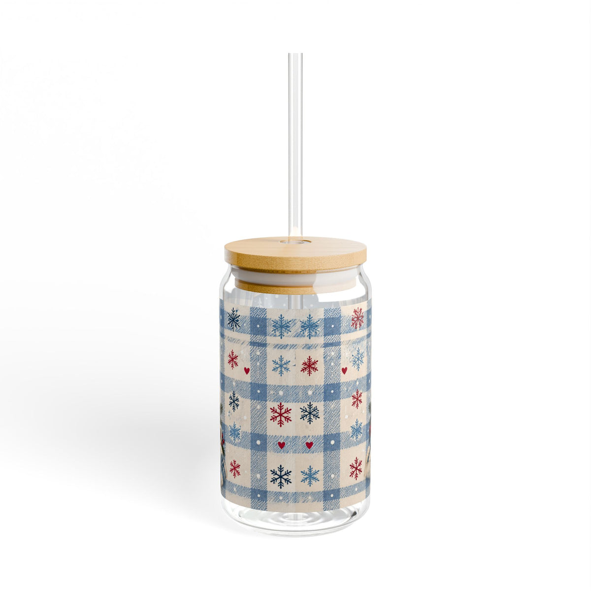 Let It Snow I’m Staying In || Glass Cup