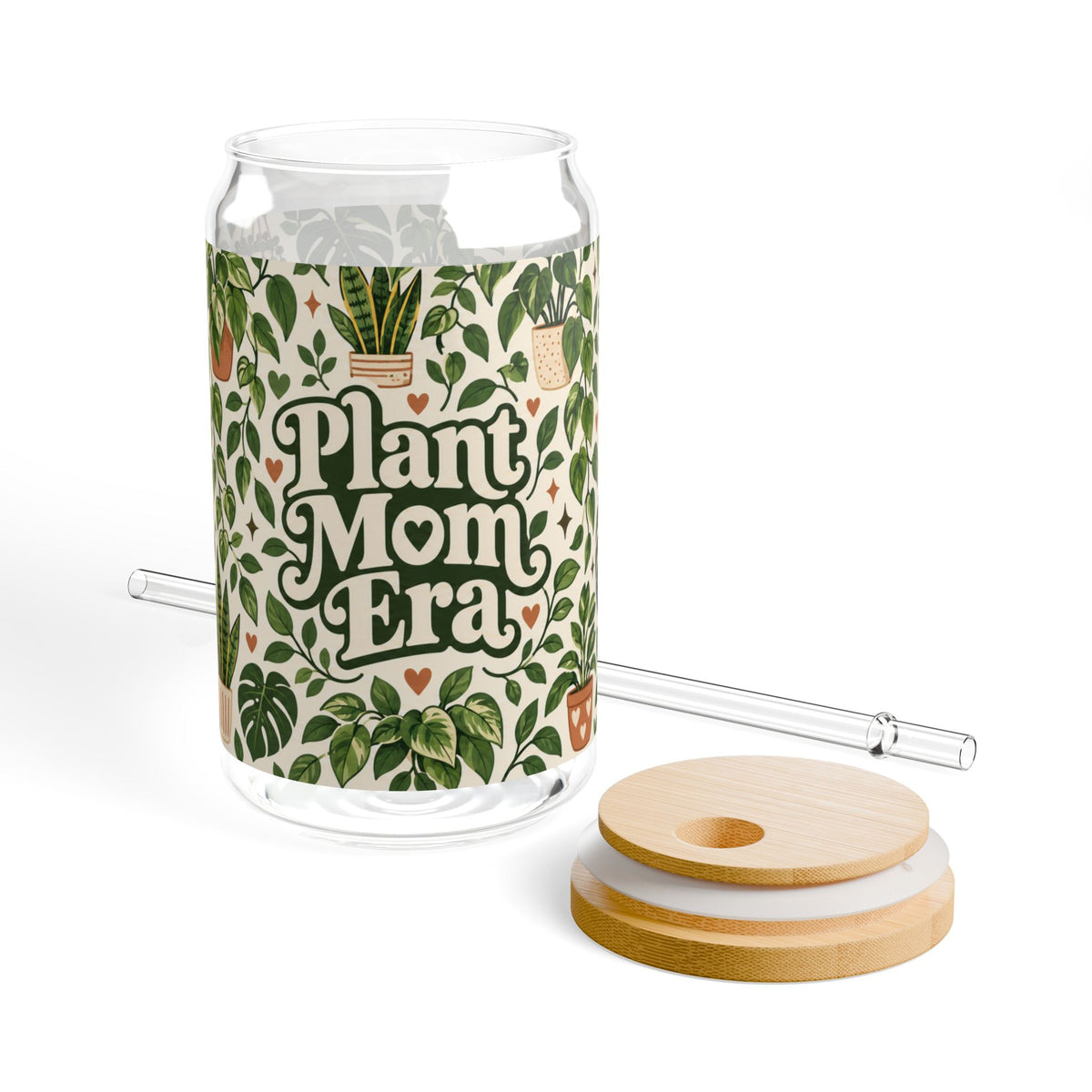 Plant Mom Era || Glass Cup