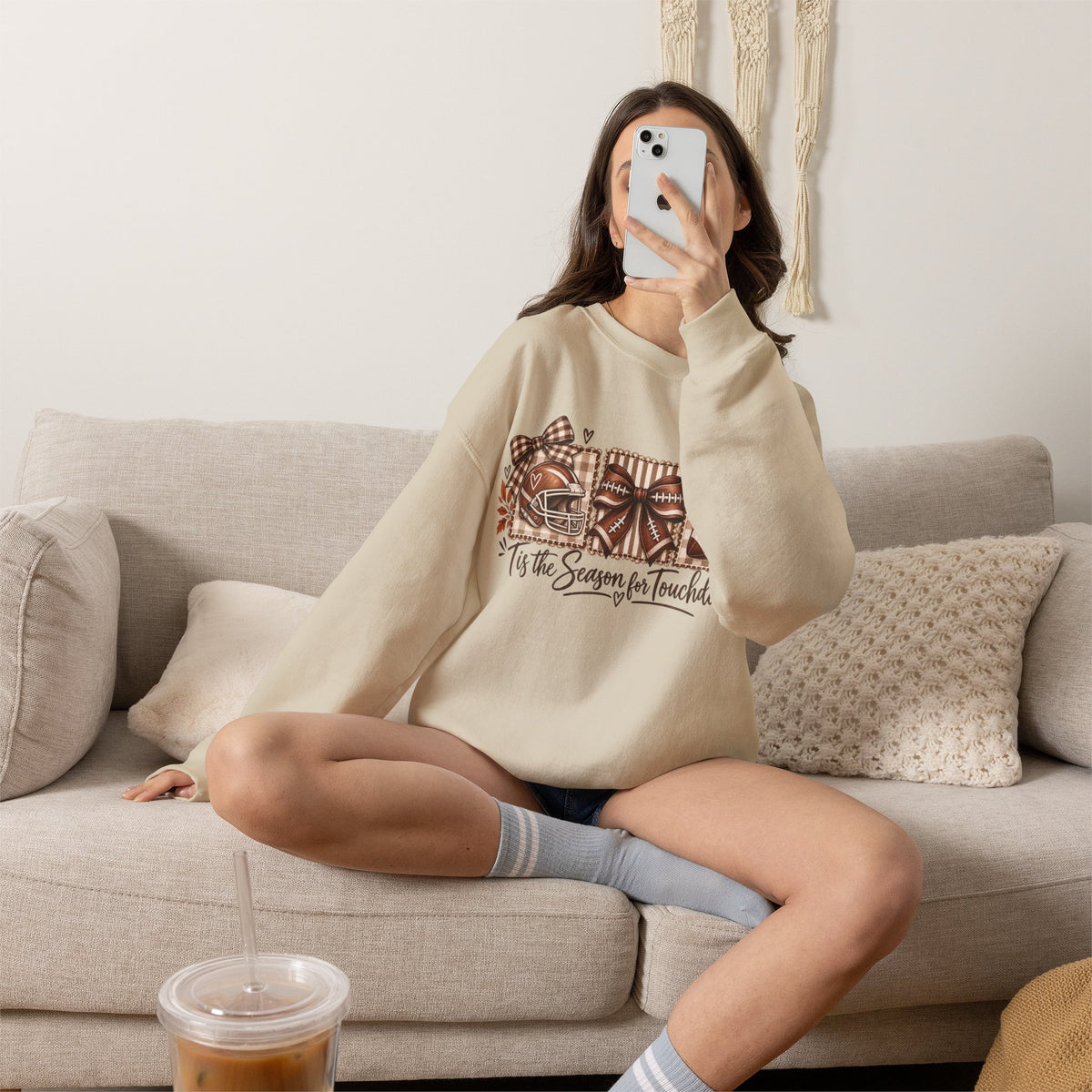 Tis the season - Touchdowns || Sweatshirt