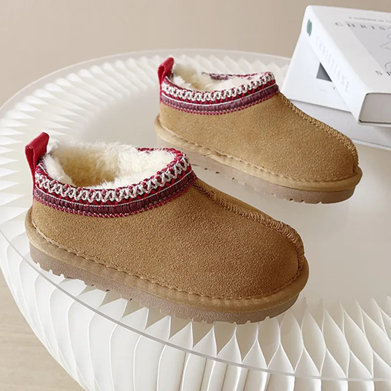 Children "Tasman" Genuine Leather Slipper