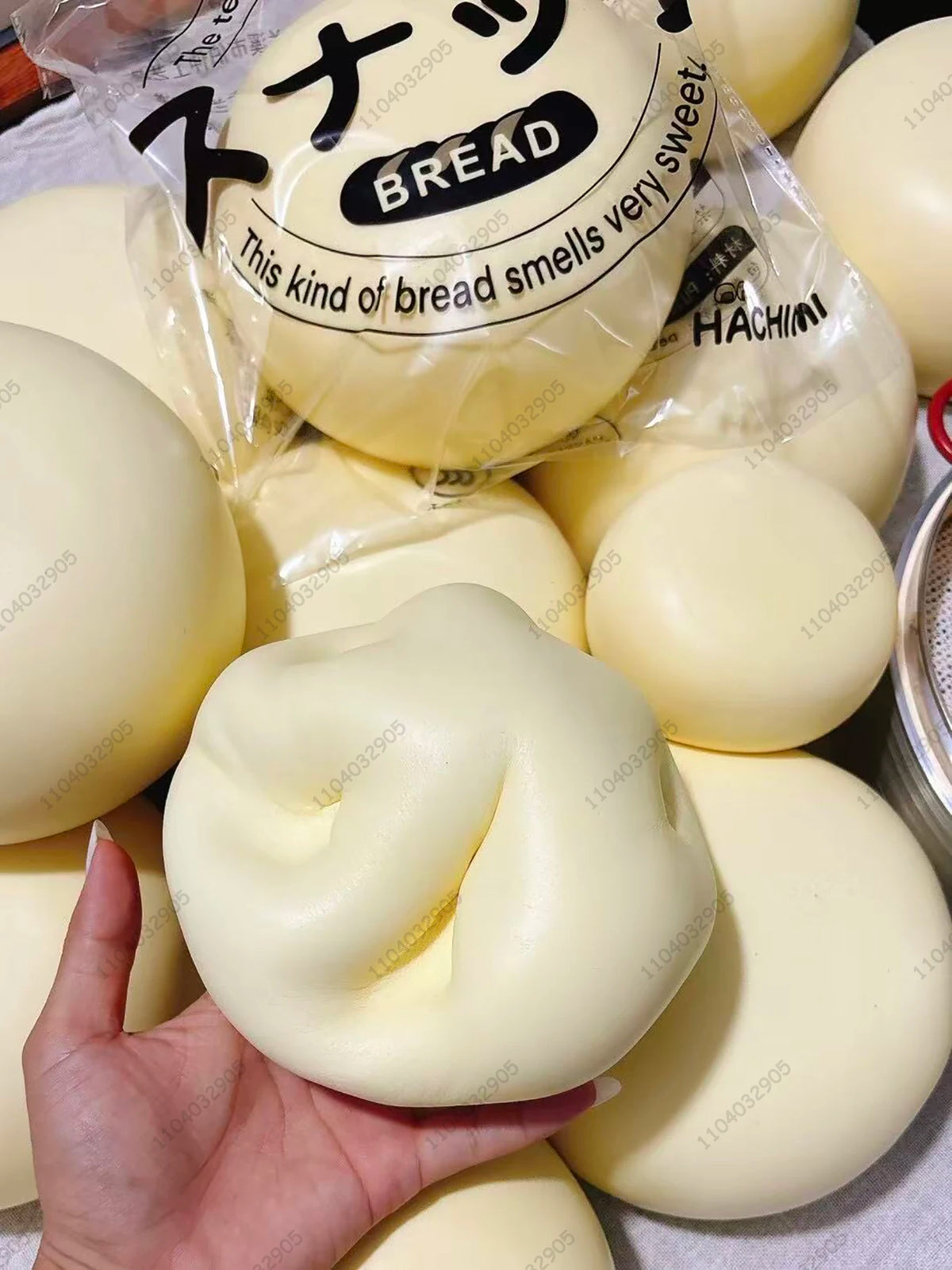 Bakery Fresh Slow-Rise Sensory Squishy - Milk Bun Collection