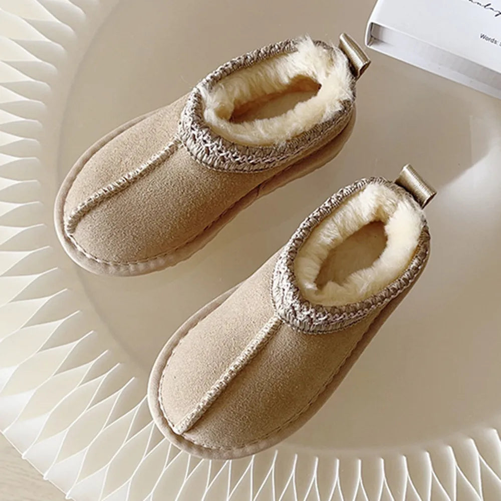 Children "Tasman" Genuine Leather Slipper