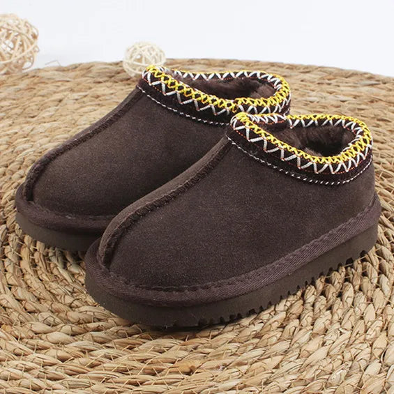 Children "Tasman" Genuine Leather Slipper