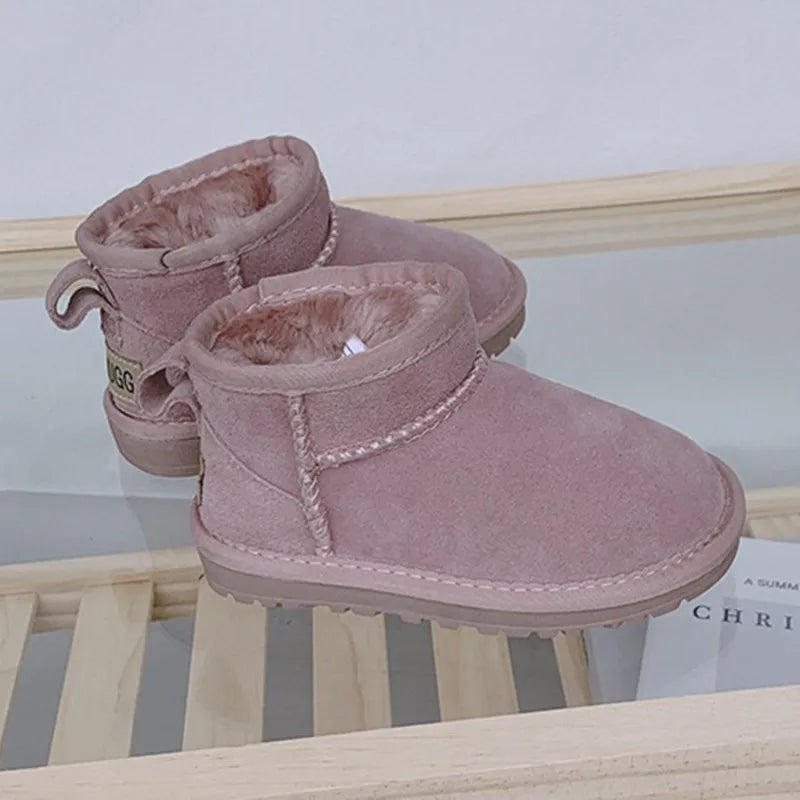 Children "Tasman" Genuine Leather Slipper