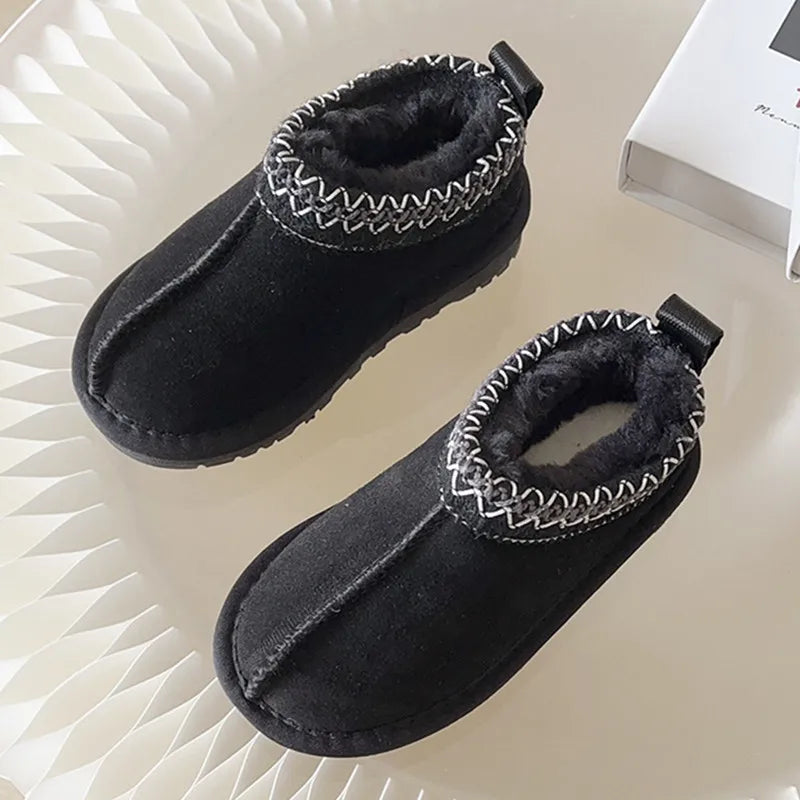 Children "Tasman" Genuine Leather Slipper