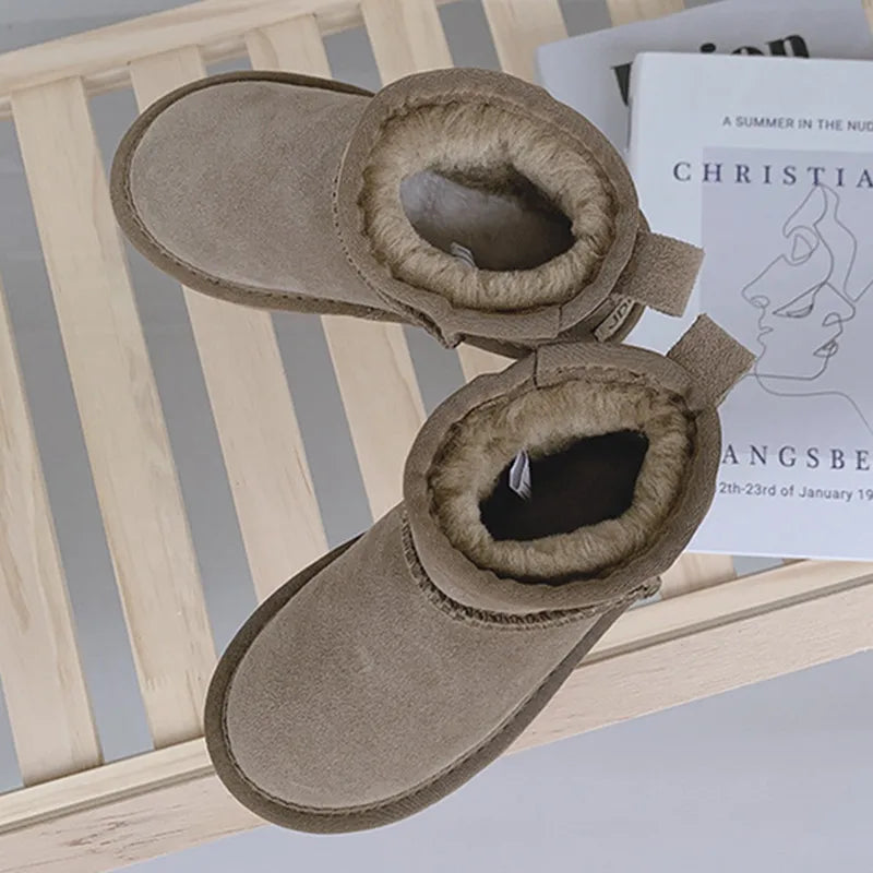 Children "Tasman" Genuine Leather Slipper