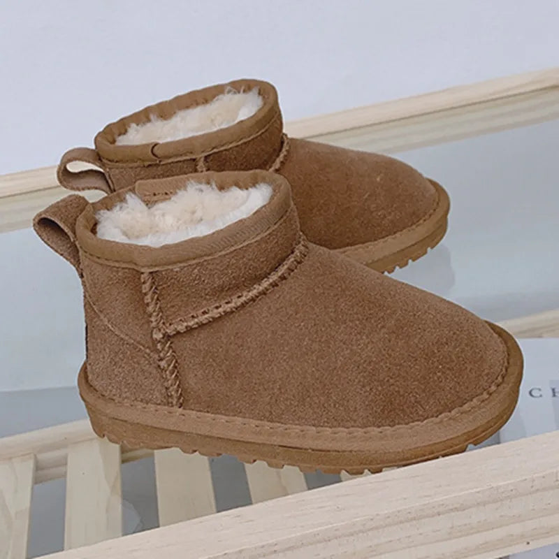 Children "Tasman" Genuine Leather Slipper