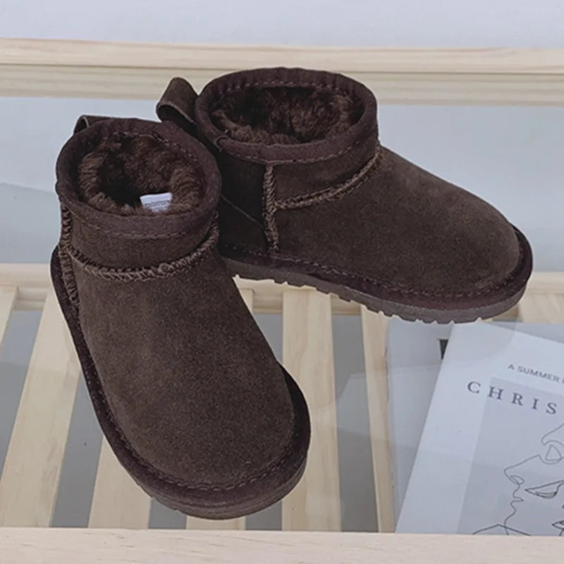 Children "Tasman" Genuine Leather Slipper