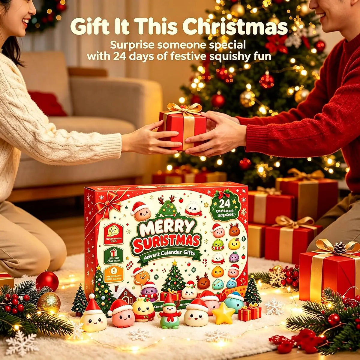 24‑Day Christmas Dumpling Squishy Advent Calendar || 2026