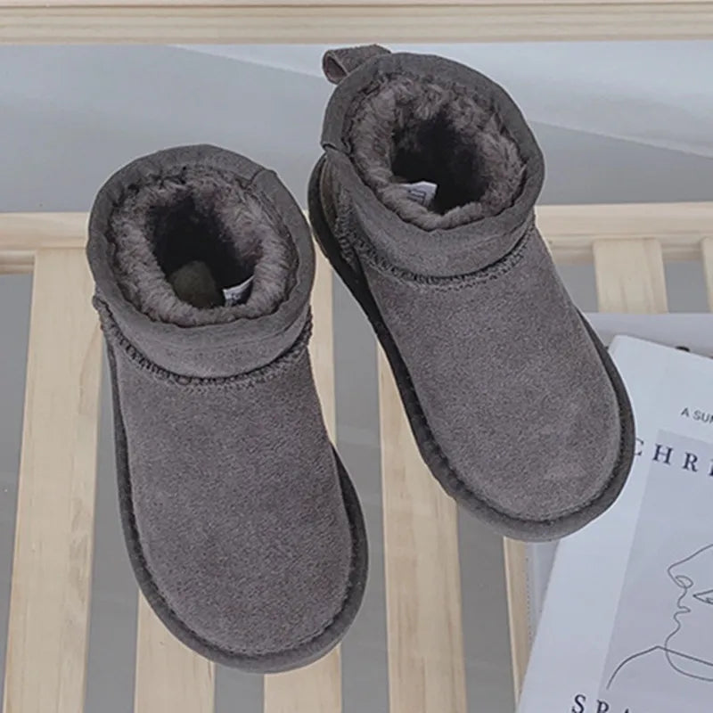 Children "Tasman" Genuine Leather Slipper